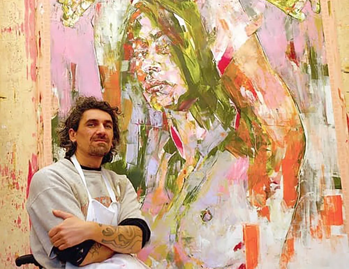 Kunstenaar Marco Grassi