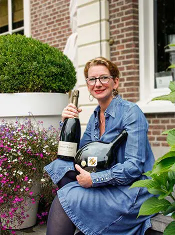 Sommelier en gastvrouw Karina van der Kolk